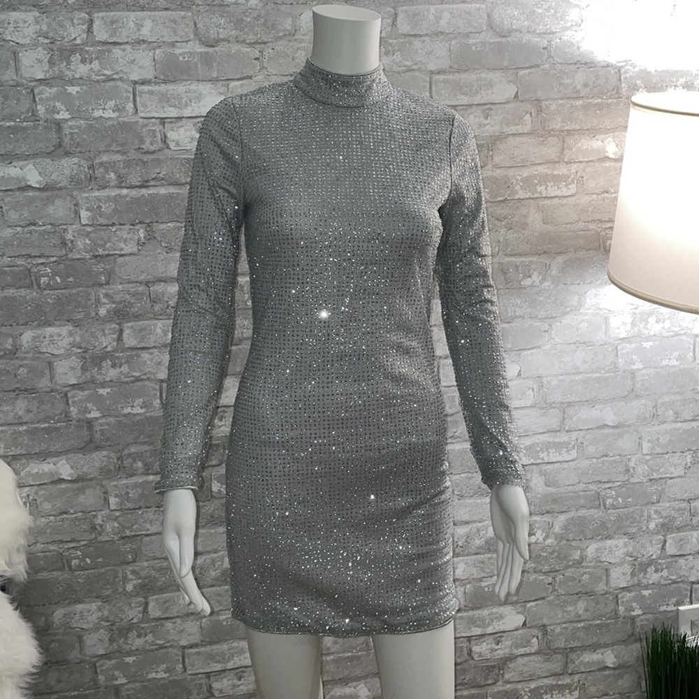 Silver dress